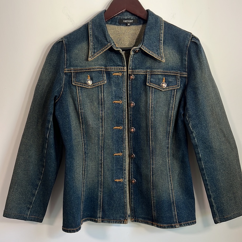 Karen Kane Blue Jean Jacket LIKE NEW